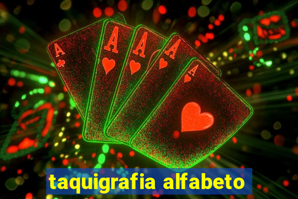 taquigrafia alfabeto